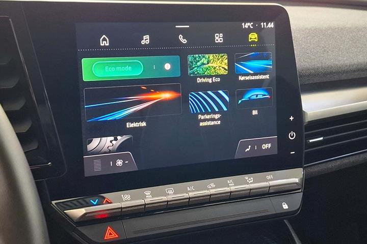 Hvid Renault Megane E-Tech fra 2022