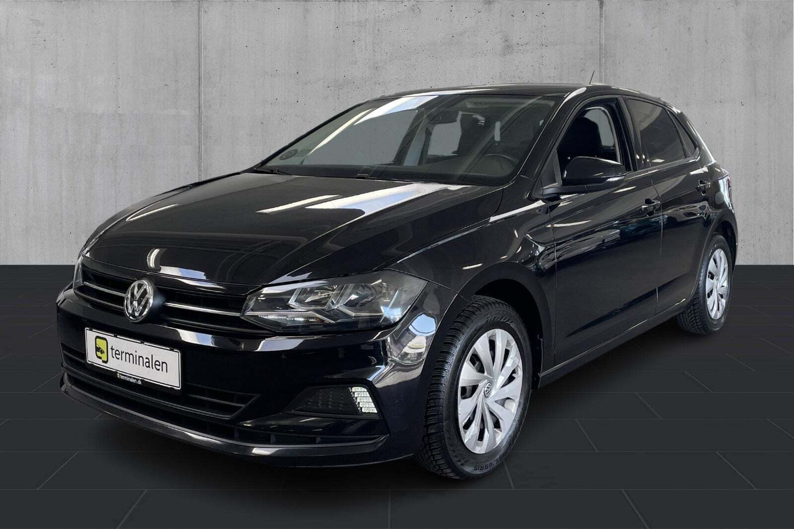 Sort VW Polo fra 2019