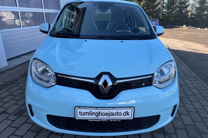 Blå Renault Twingo fra 2021