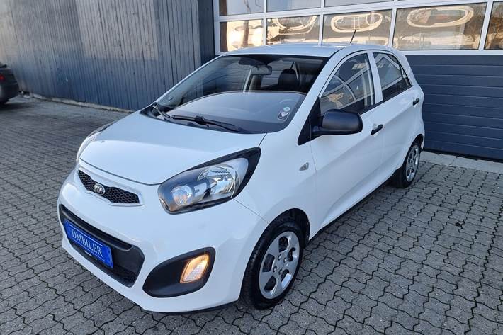 Hvid Kia Picanto fra 2013