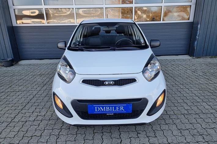 Hvid Kia Picanto fra 2013