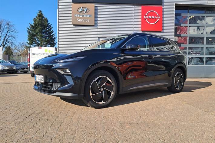 Sort MG MGS5 Electric fra 2026 set udefra