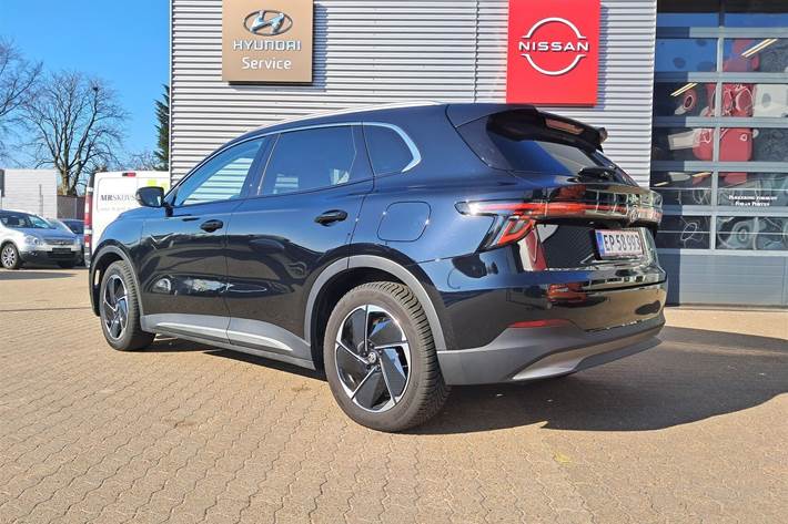 Sort MG MGS5 Electric fra 2026 set udefra