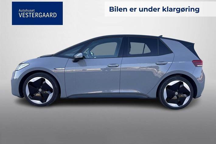 Grå VW ID.3 fra 2021