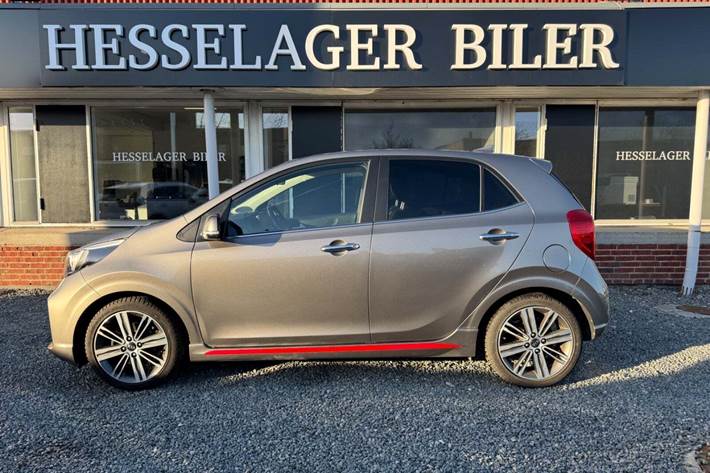 Grå Kia Picanto fra 2018