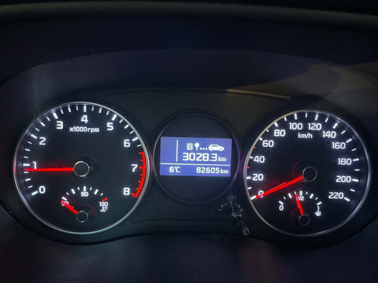 Grå Kia Picanto fra 2018