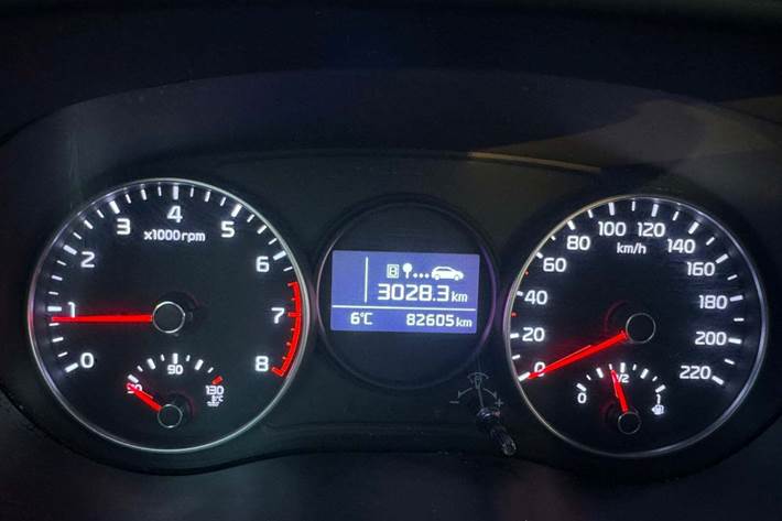 Grå Kia Picanto fra 2018