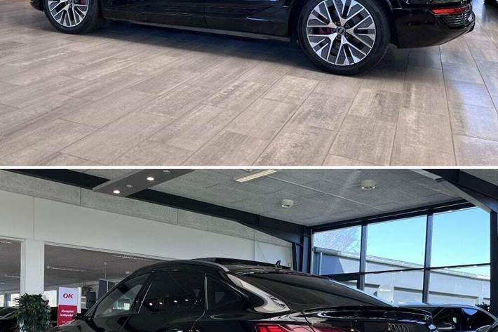 Sort Audi Q8 e-tron fra 2023