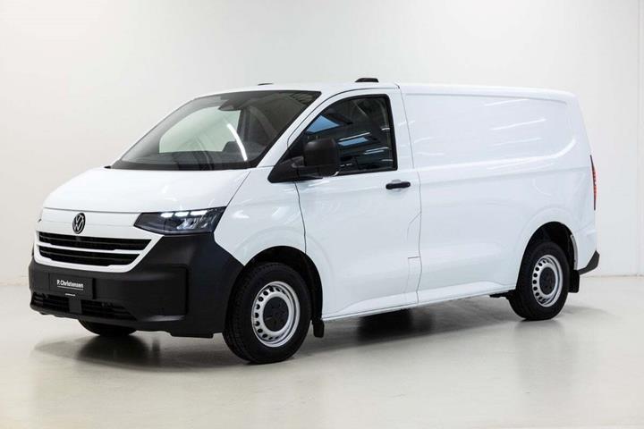 Hvid VW e-Transporter fra 2025