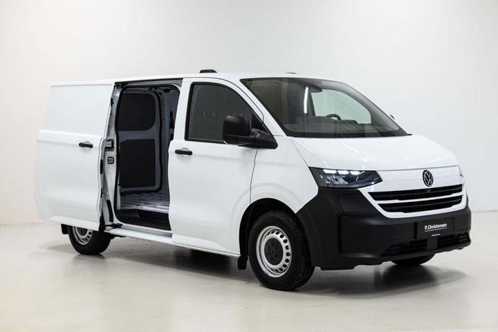 Hvid VW e-Transporter fra 2025