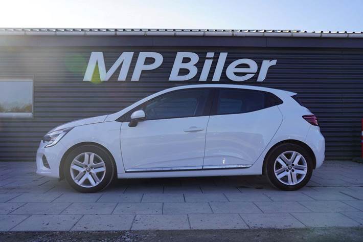 Hvid Renault Clio V fra 2020