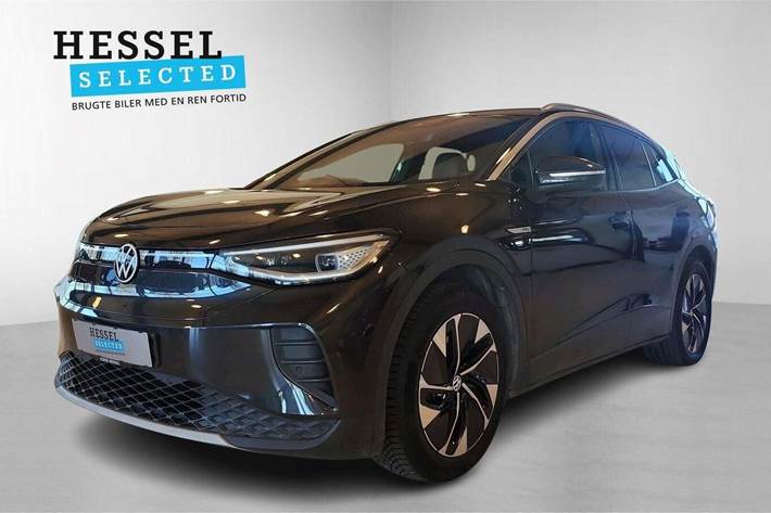 Sort VW ID.4 fra 2022 set udefra