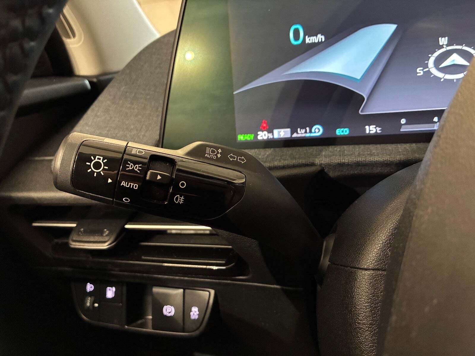 Grå Kia EV6 fra 2022