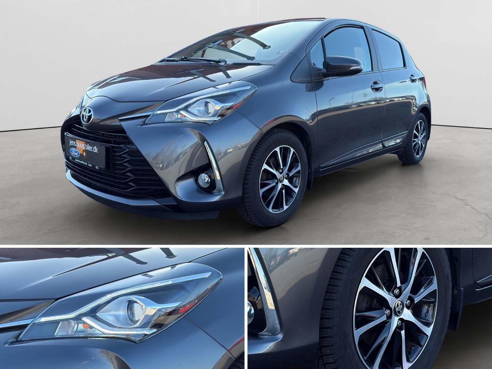 Sort Toyota Yaris fra 2019