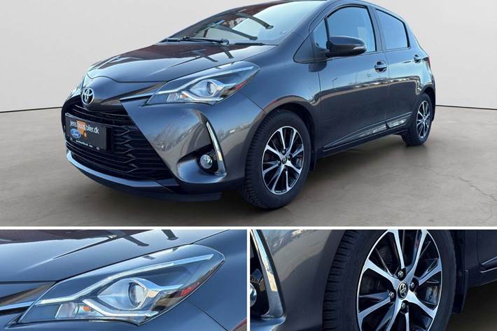 Sort Toyota Yaris fra 2019