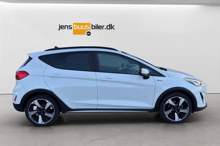 Hvid Ford Fiesta fra 2021