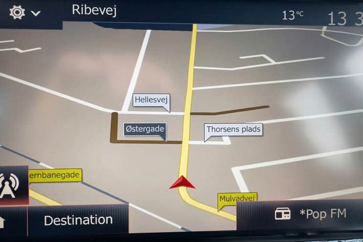 Sort Renault Clio IV fra 2016