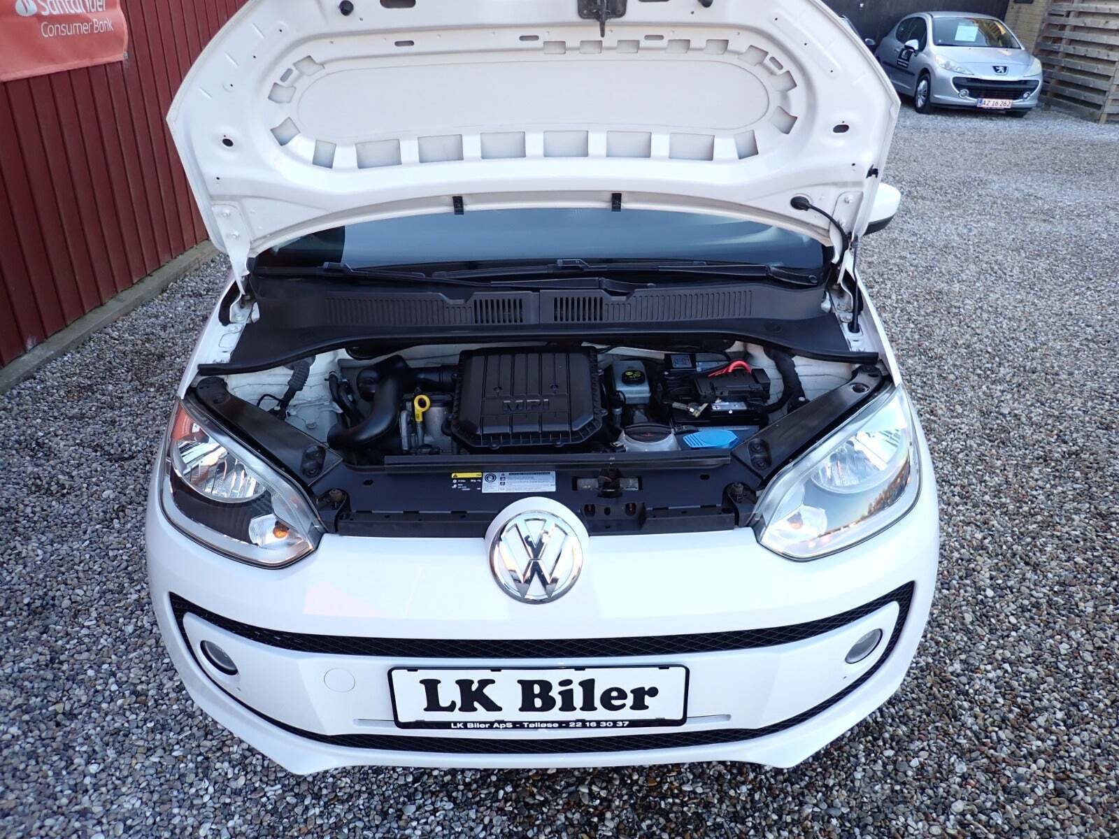 Hvid VW UP! fra 2014