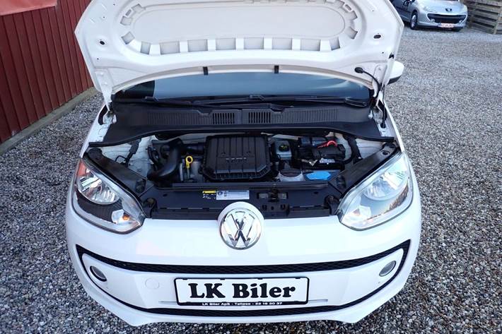 Hvid VW UP! fra 2014