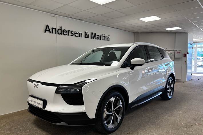 Hvid Aiways U5 fra 2022 set udefra