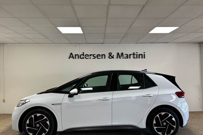 Hvid VW ID.3 fra 2022