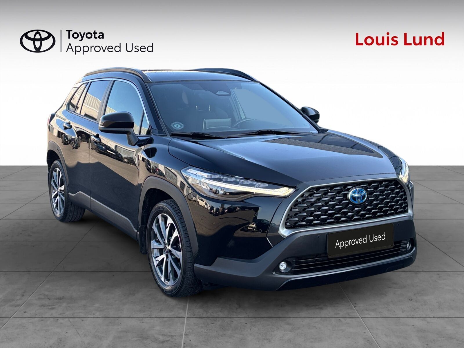 Sort Toyota Corolla Cross fra 2023