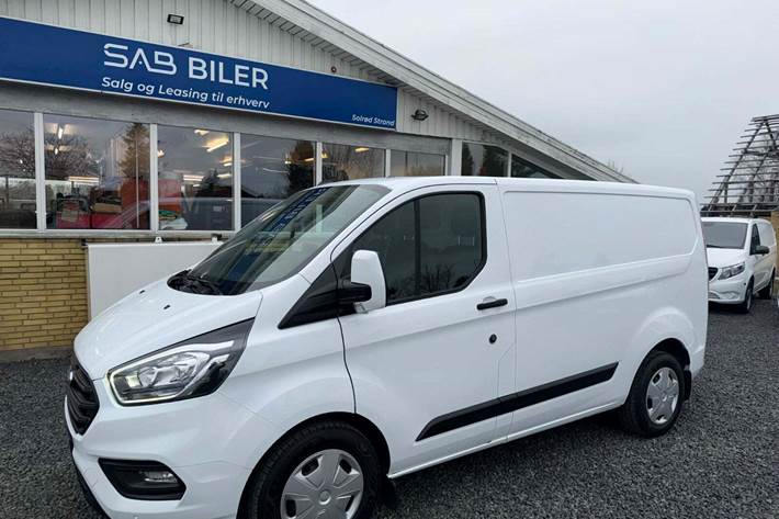 Hvid Ford Transit Custom 300S fra 2022