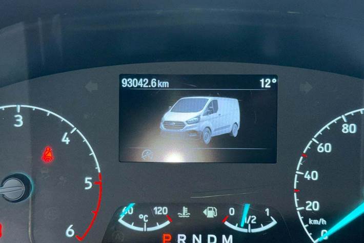 Hvid Ford Transit Custom 300S fra 2022