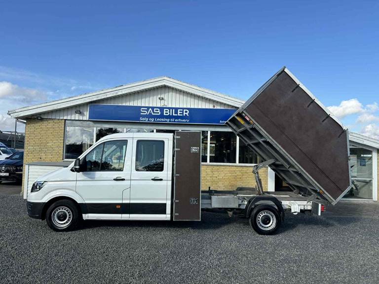 VW Crafter 35 2,0 TDi 177 Db.Kab m/tiplad