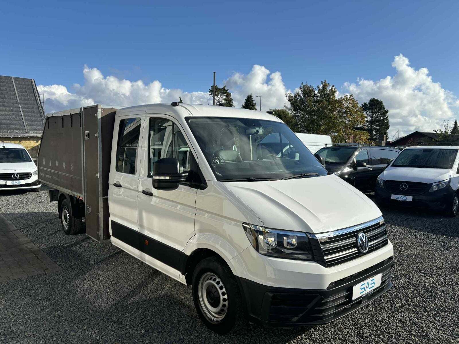 VW Crafter 35 2,0 TDi 177 Db.Kab m/tiplad