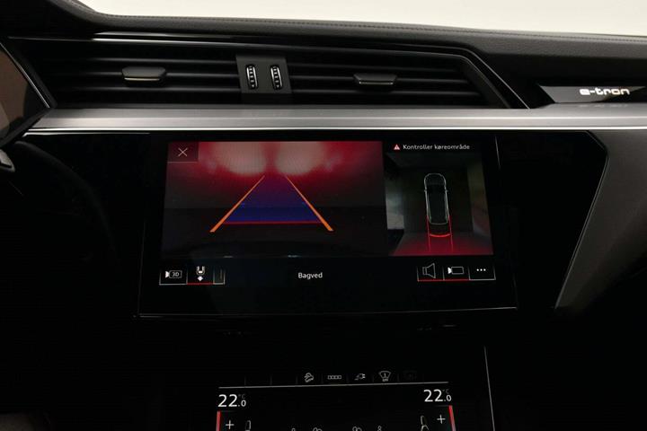Sort Audi e-tron S fra 2021