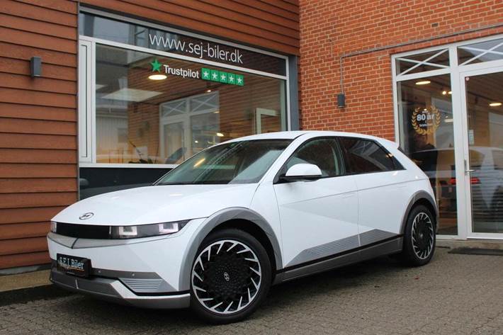 Hvid Hyundai Ioniq 5 fra 2021