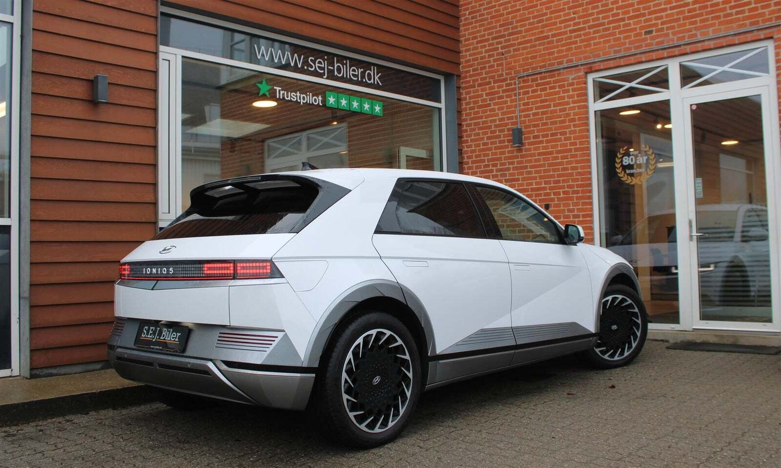 Hvid Hyundai Ioniq 5 fra 2021