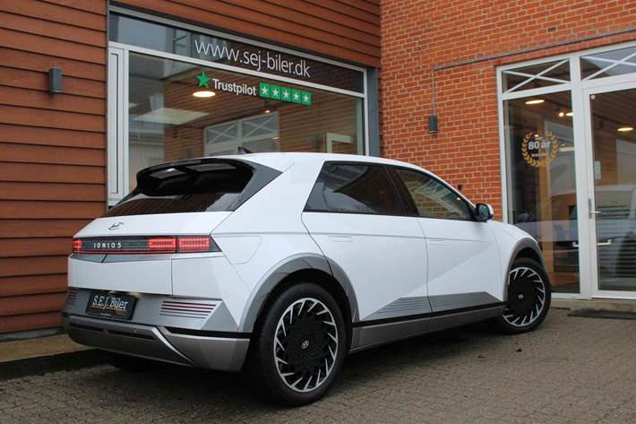 Hvid Hyundai Ioniq 5 fra 2021