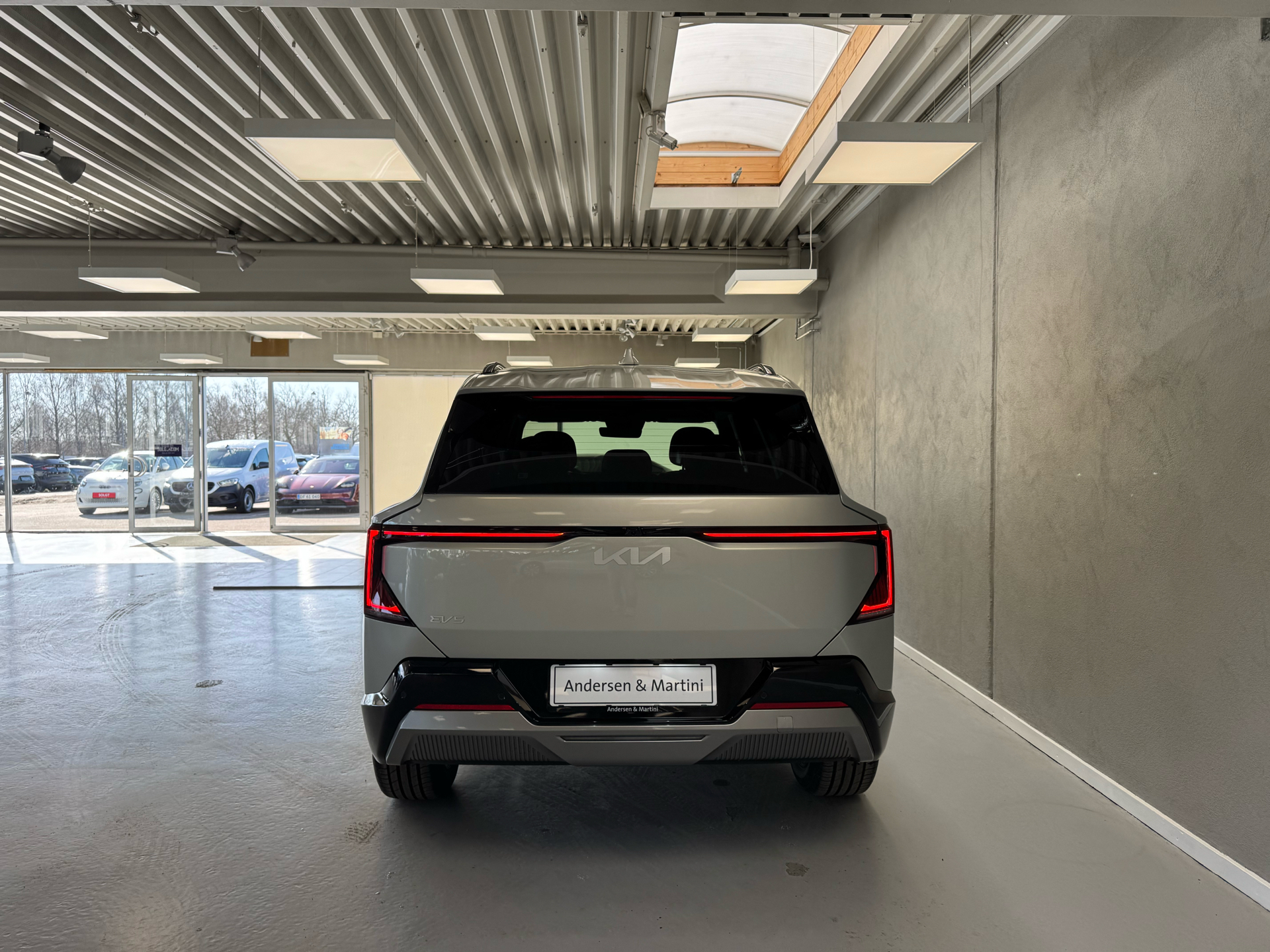 Grå Kia EV5 fra 2026