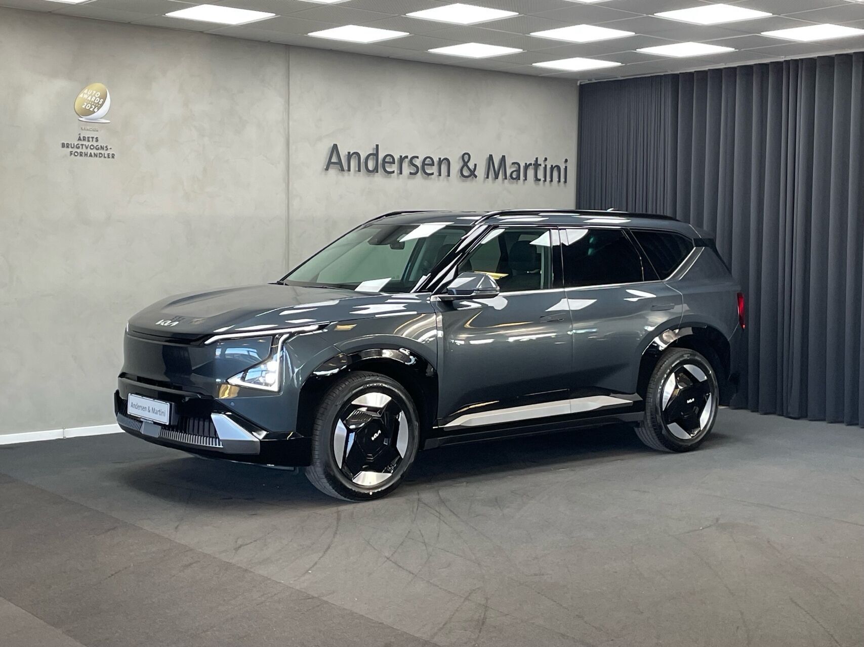 Grå Kia EV5 fra 2026
