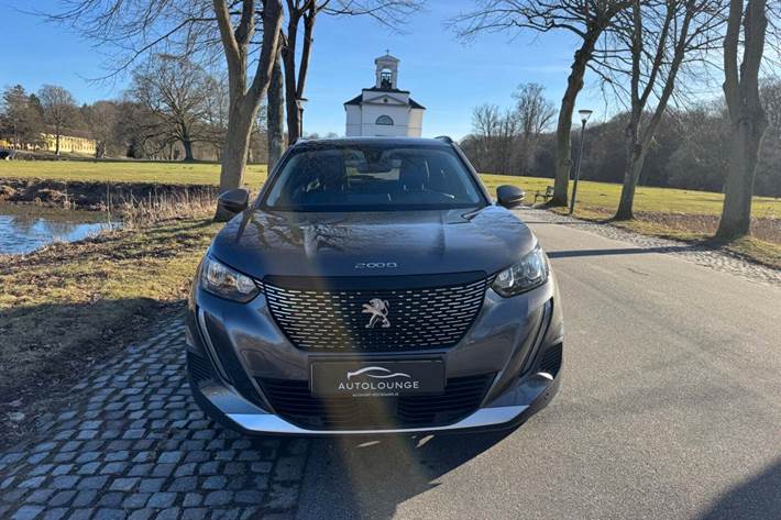 Grå Peugeot 2008 fra 2020