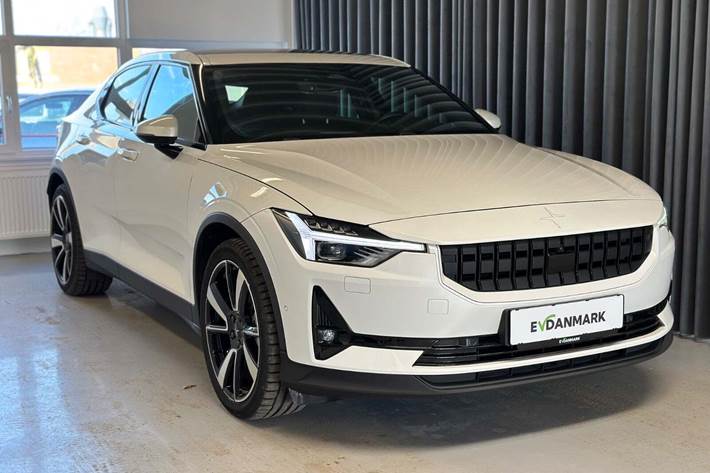 Hvid Polestar 2 fra 2021