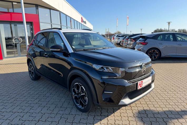 Sort Citroën ë-C3 fra 2025 set udefra
