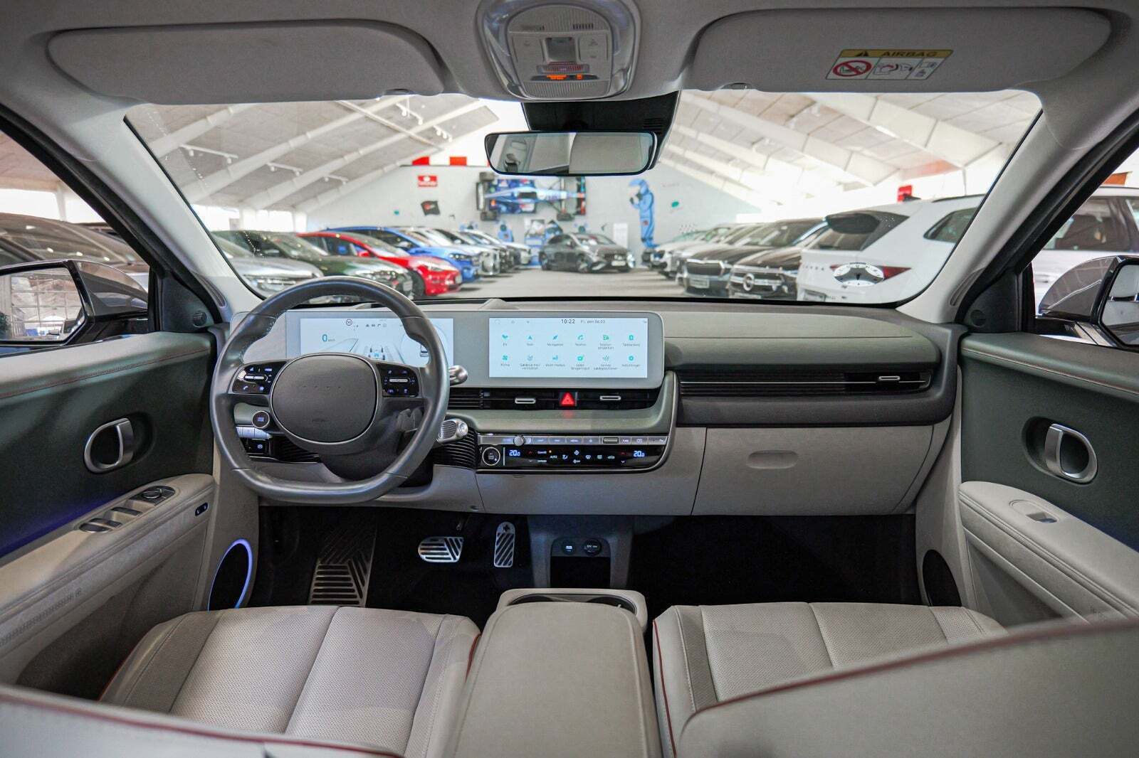 Grå Hyundai Ioniq 5 fra 2022