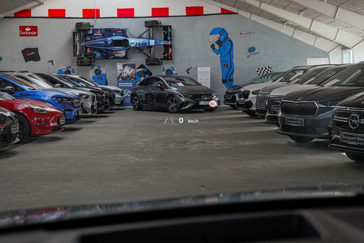 Grå Hyundai Ioniq 5 fra 2022