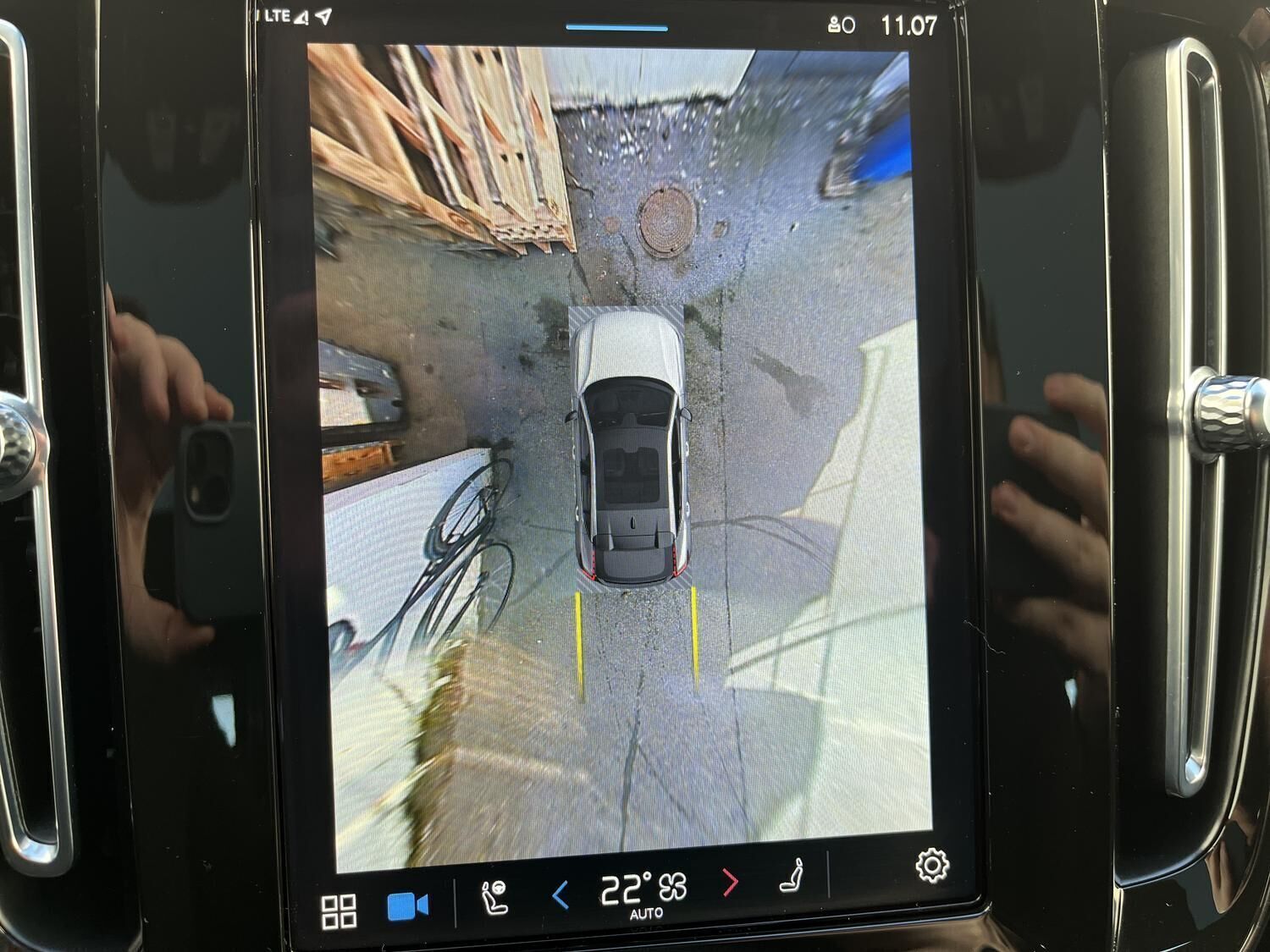 Hvid Volvo C40 fra 2022