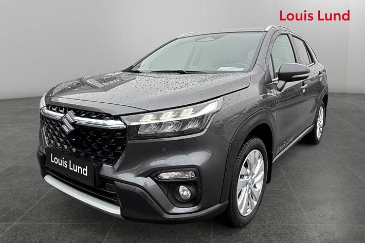 Grå Suzuki S-Cross fra 2025 set udefra