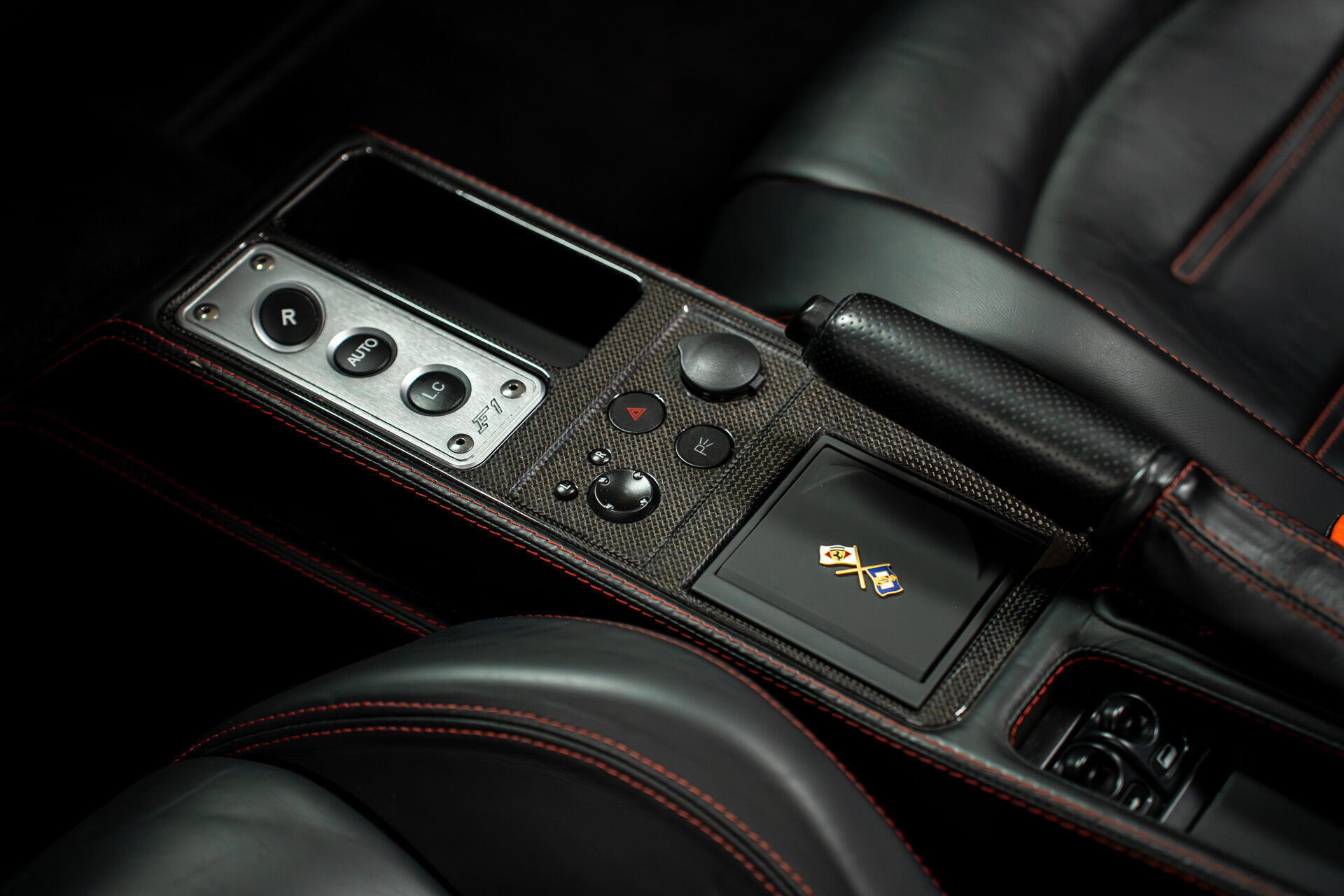 Rød Ferrari F430 fra 2007