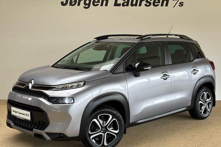 Grå Citroën C3 Aircross fra 2023 set udefra