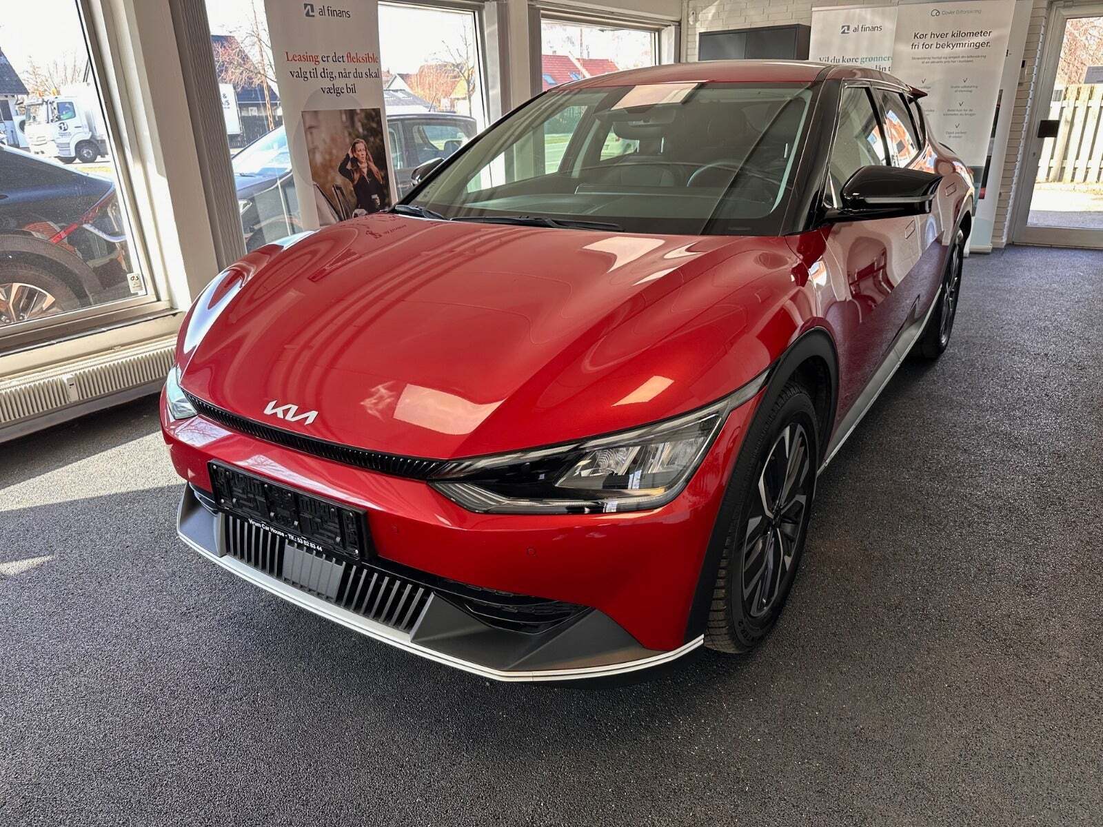 Rød Kia EV6 fra 2022