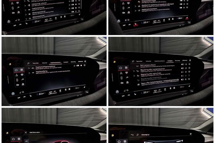 Sort Audi Q6 e-tron fra 2025