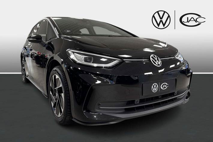 Sort VW ID.3 fra 2025 set udefra