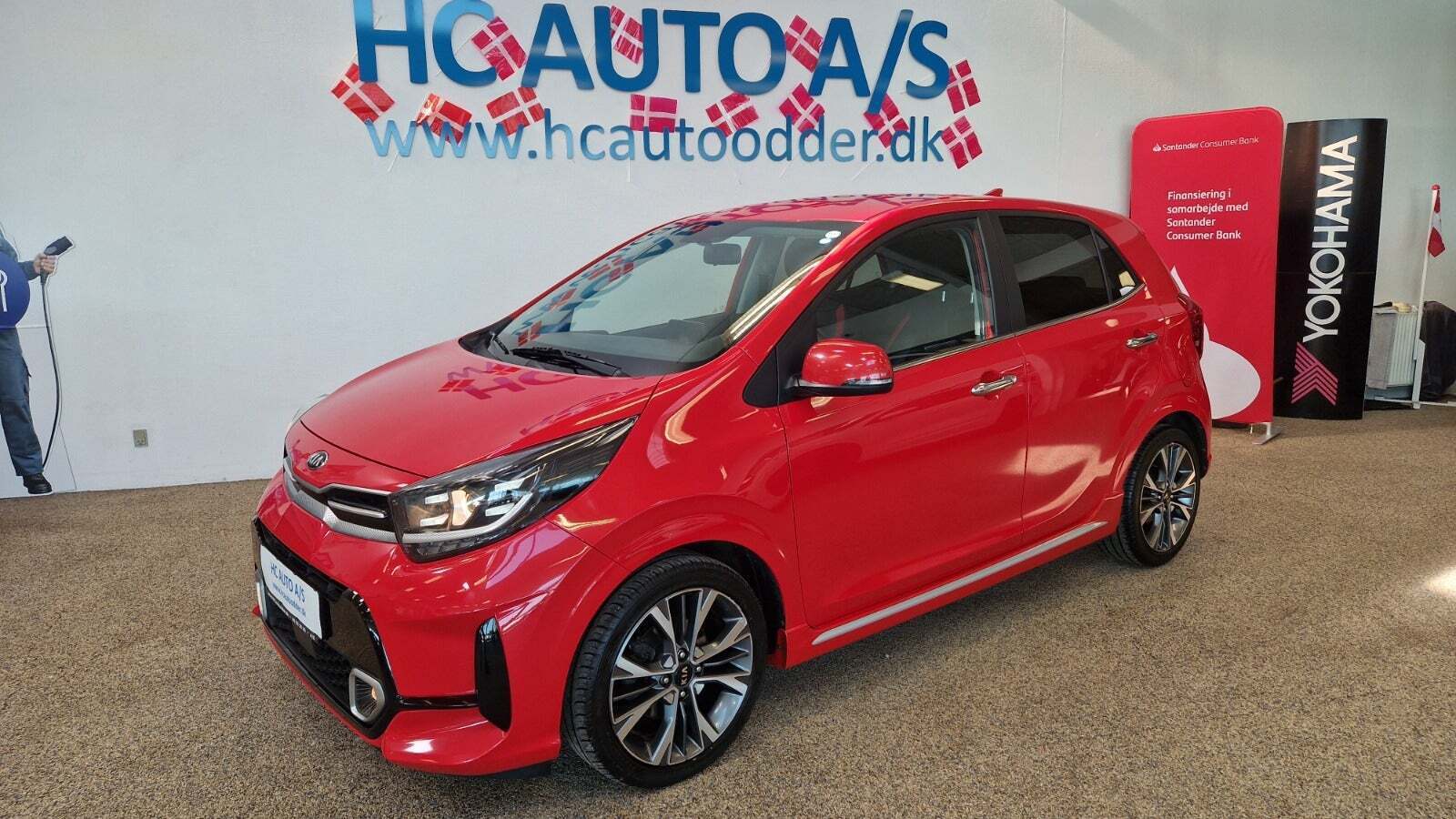 Rød Kia Picanto fra 2021