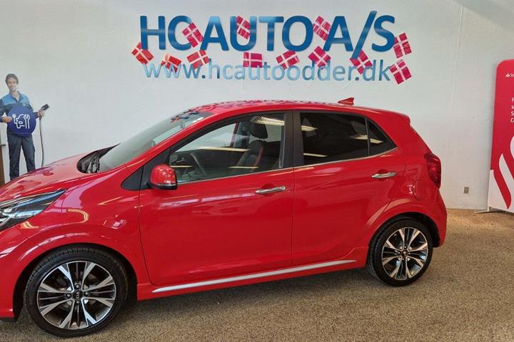 Rød Kia Picanto fra 2021